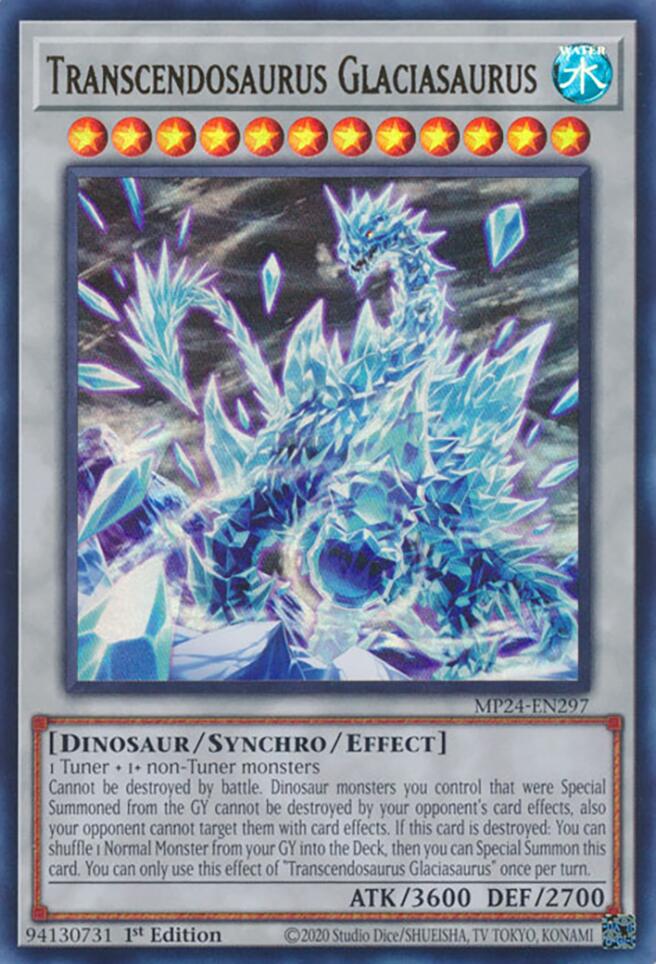 Transcendosaurus Glaciasaurus (MP24-EN297) [25th Anniversary Tin: Dueling Mirrors]