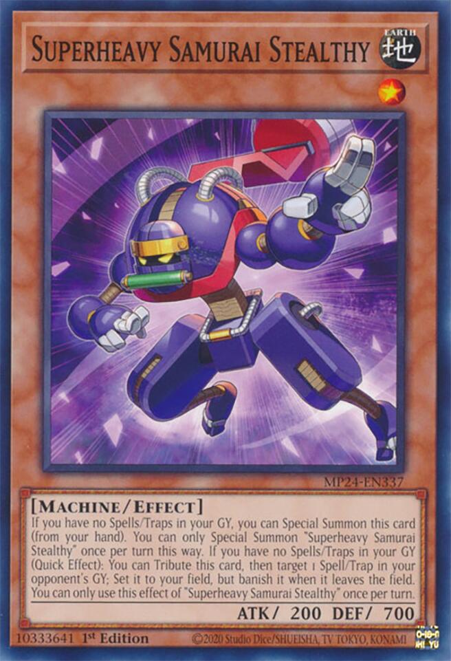 Superheavy Samurai Stealthy (MP24-EN337) [25th Anniversary Tin: Dueling Mirrors]