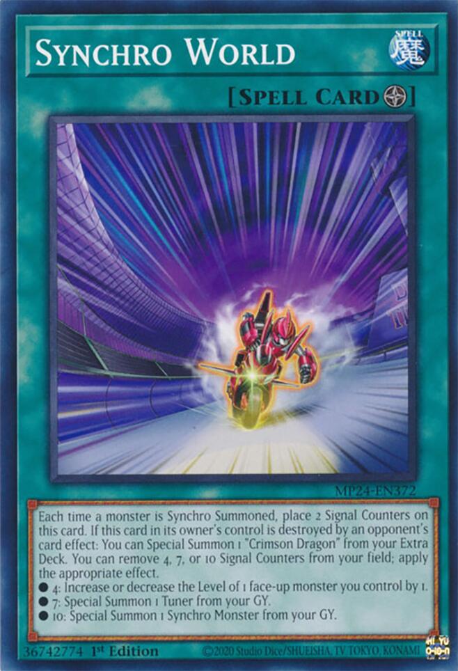 Synchro World (MP24-EN372) [25th Anniversary Tin: Dueling Mirrors]