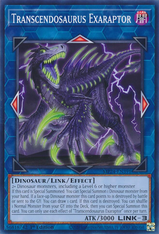 Transcendosaurus Exaraptor (MP24-EN391) [25th Anniversary Tin: Dueling Mirrors]