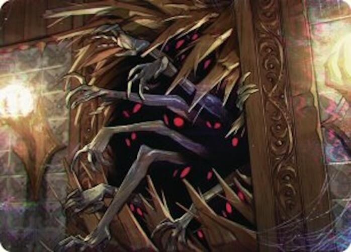 Withering Torment Art Card (33) [Art Series: Duskmourn: House of Horror]