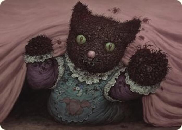 Twitching Doll Art Card (48) [Art Series: Duskmourn: House of Horror]