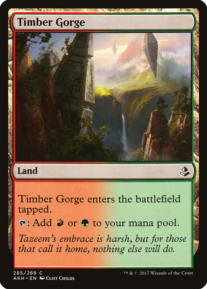 Timber Gorge (285) [Amonkhet]