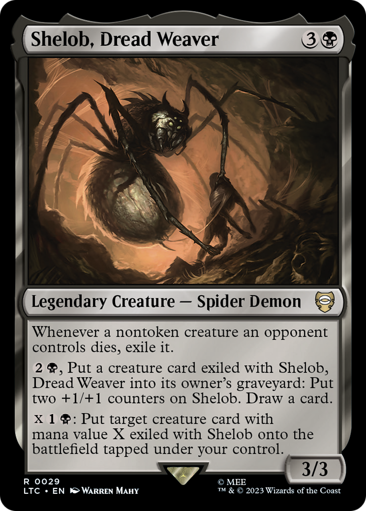Shelob, Dread Weaver (29) [Commander: The Lord of the Rings: Tales of Middle-earth]