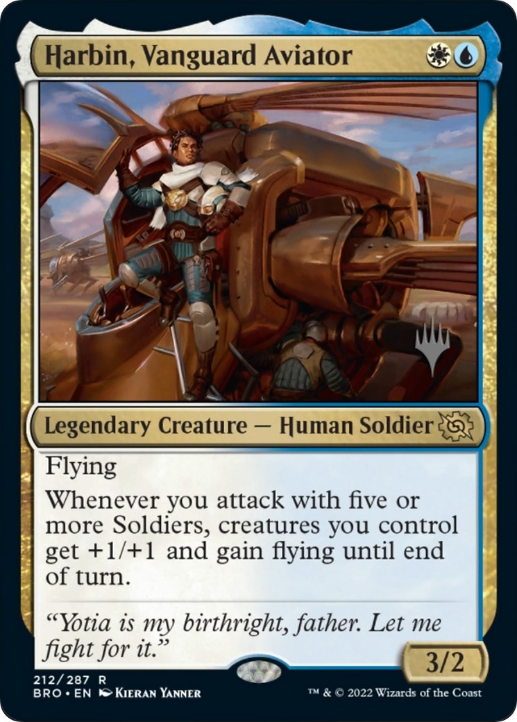 Harbin, Vanguard Aviator (212) [Promo Pack: The Brothers' War]