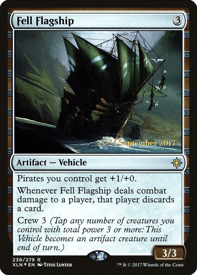 Fell Flagship (238) [Prerelease Cards]