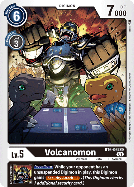 Volcanomon (BT6-062 U) [Double Diamond]