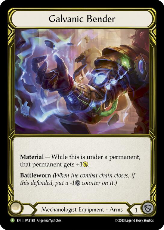 Galvanic Bender (Golden) - FAB188 (FAB188) [Flesh and Blood: Promo Cards]