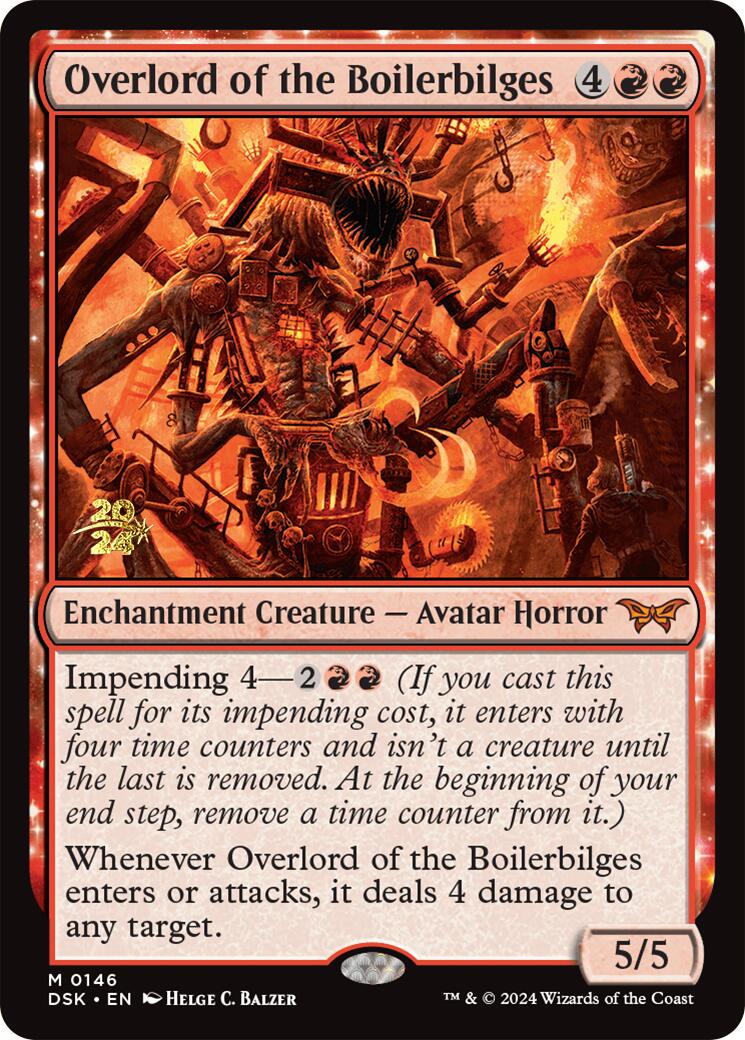 Overlord of the Boilerbilges (146) [Prerelease Cards]