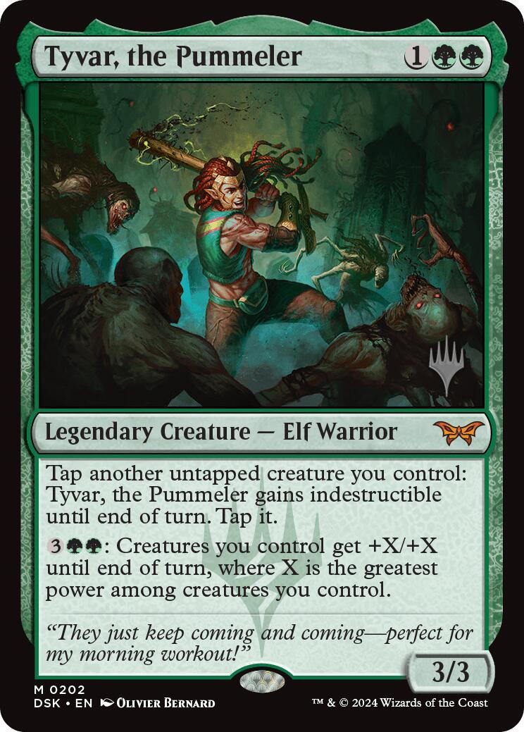 Tyvar, the Pummeler (202) [Promo Pack: Duskmourn: House of Horror]