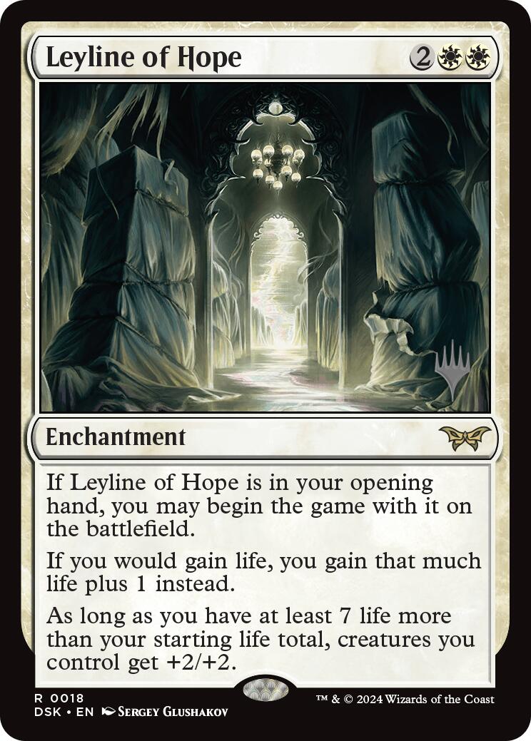Leyline of Hope (18) [Promo Pack: Duskmourn: House of Horror]