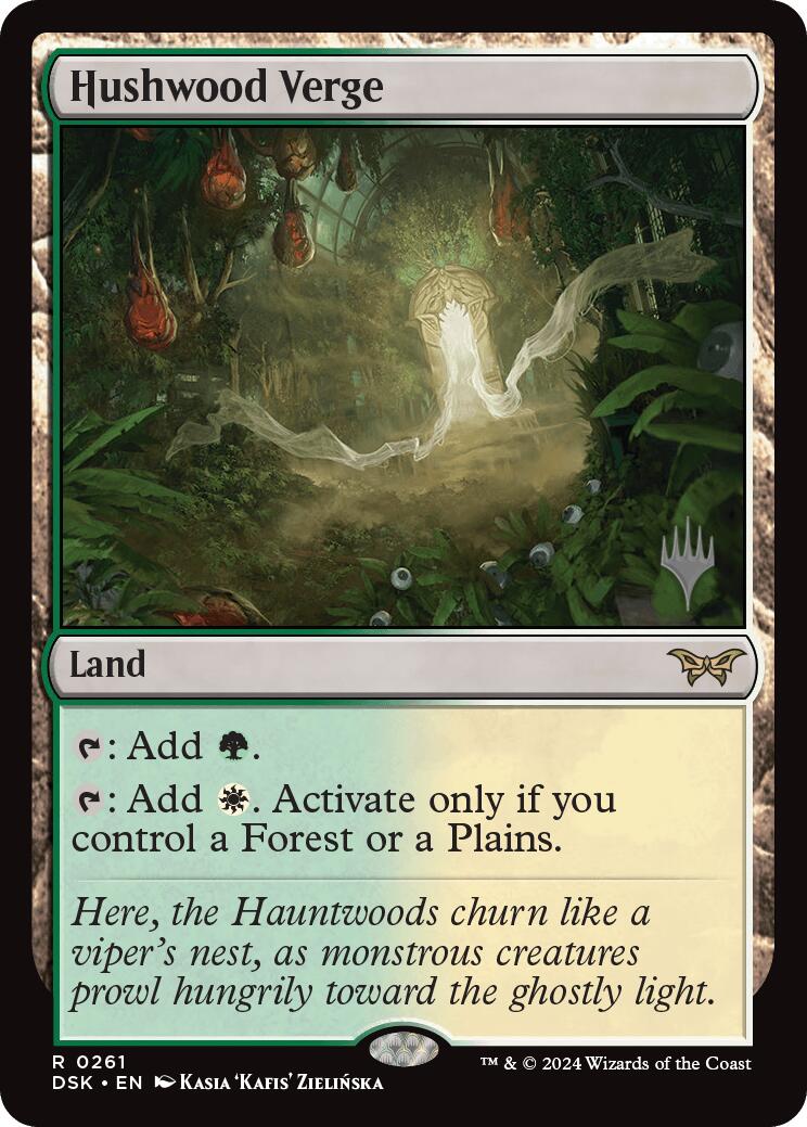 Hushwood Verge (261) [Promo Pack: Duskmourn: House of Horror]