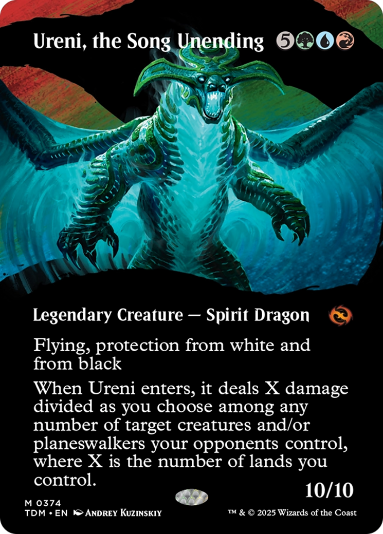 Ureni, the Song Unending (Borderless) (374) [Tarkir: Dragonstorm]
