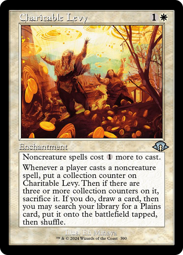 Charitable Levy (Retro Frame) (390) [Modern Horizons 3]