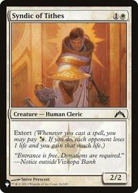 Syndic of Tithes [The List Reprints]