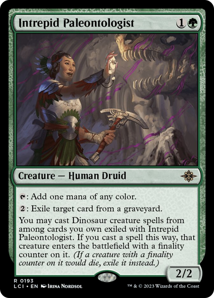 Intrepid Paleontologist (193) [The Lost Caverns of Ixalan]
