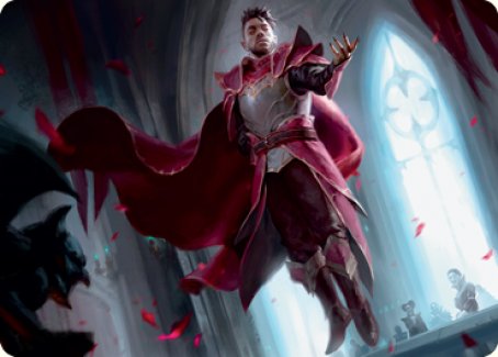 Markov Waltzer Art Card (63) [Art Series: Innistrad: Crimson Vow]