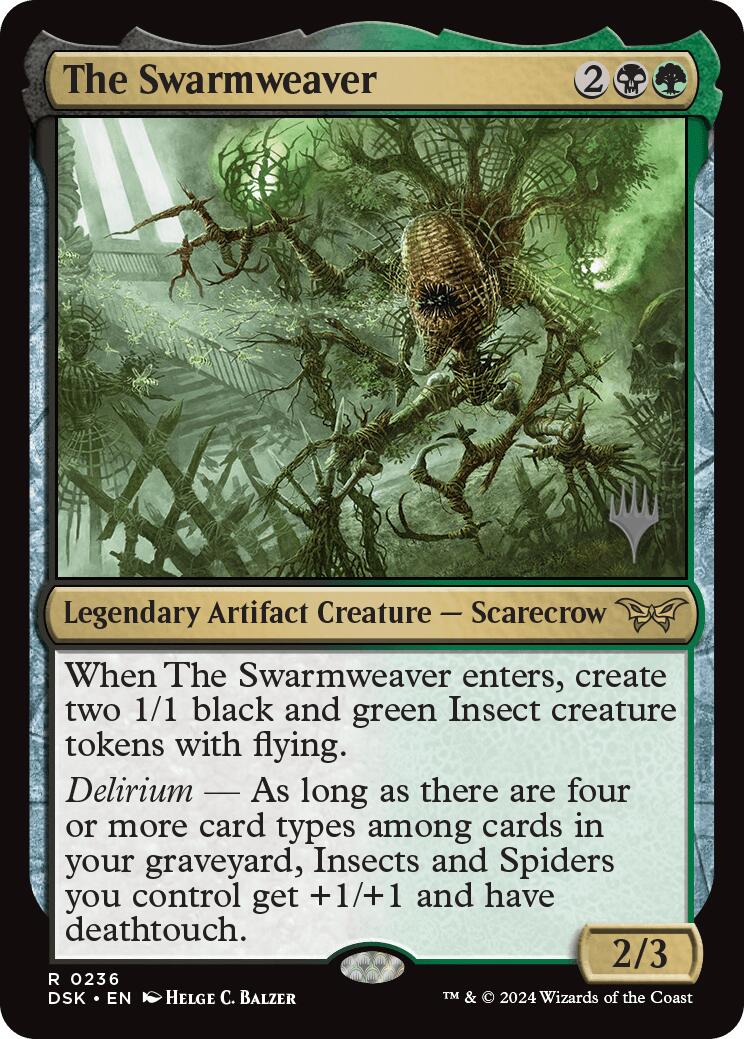 The Swarmweaver (0236) (236) [Promo Pack: Duskmourn: House of Horror]