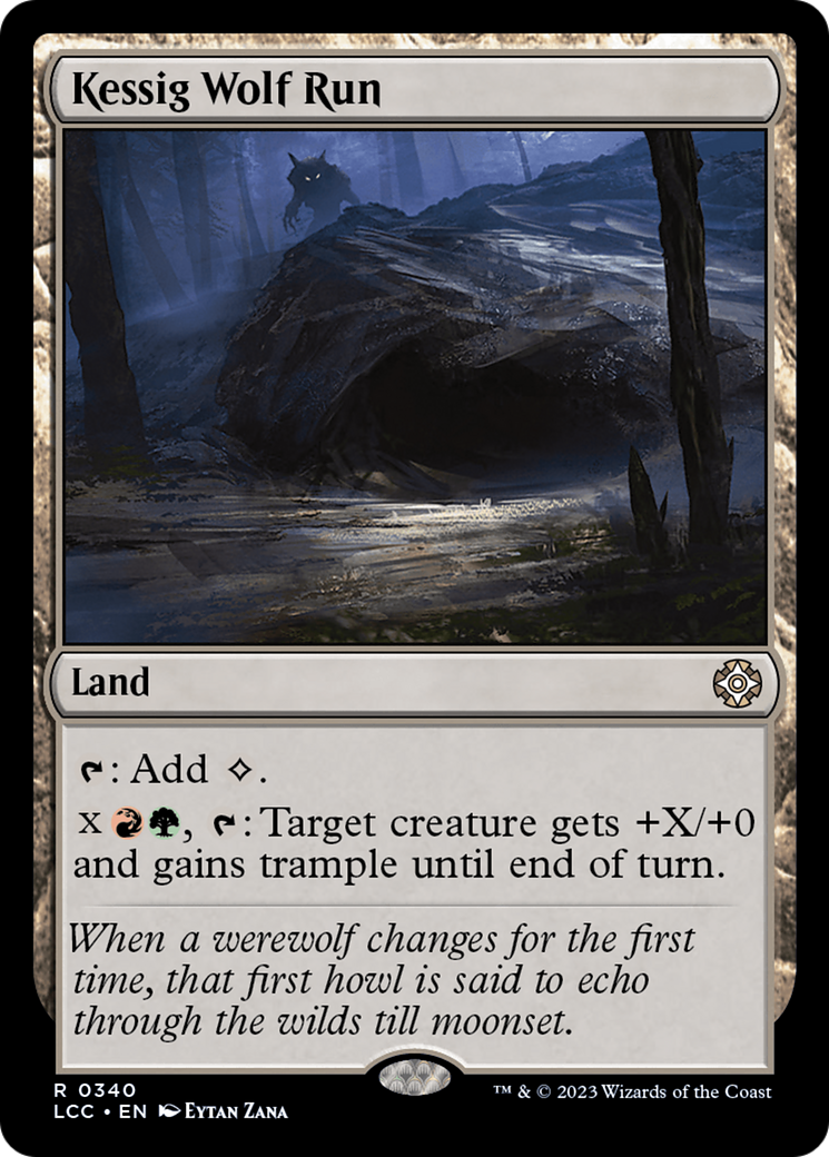 Kessig Wolf Run (340) [Commander: The Lost Caverns of Ixalan]
