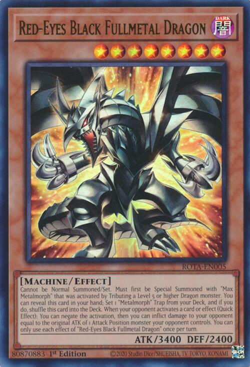 Red-Eyes Black Fullmetal Dragon (ROTA-EN005) [Rage of the Abyss]