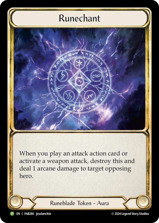 Runechant (Lightning) - FAB284 (FAB284) [Flesh and Blood: Promo Cards]
