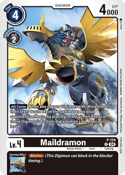 Maildramon [P-154] (Store Tournament 2024 Oct. - Dec. Participation Pack) [Digimon Promotion Cards]
