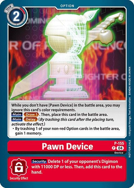 Pawn Device [P-155] (Store Tournament 2024 Oct. - Dec. Participation Pack) [Digimon Promotion Cards]