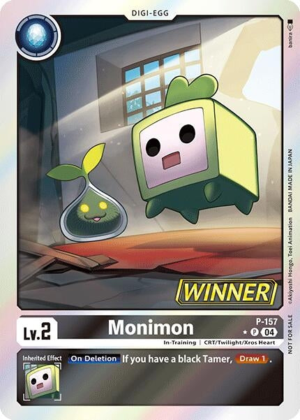 Monimon (Store Tournament 2024 Oct. - Dec. Winner Pack) (P-157 P) [Digimon Promotion Cards]