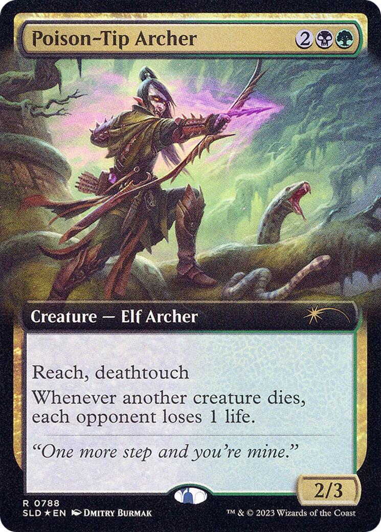 Poison-Tip Archer (Extended Art) (788) [Secret Lair Drop Series]