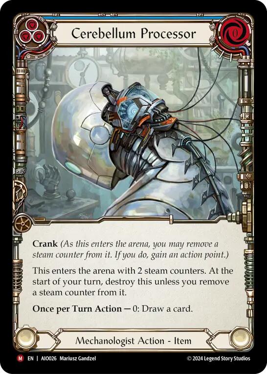 Cerebellum Processor (AIO026) [Armory Deck: Dash]