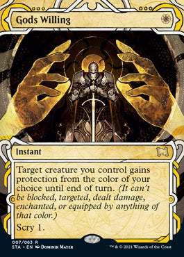 Gods Willing (Foil Etched) (7) [Strixhaven: Mystical Archive]