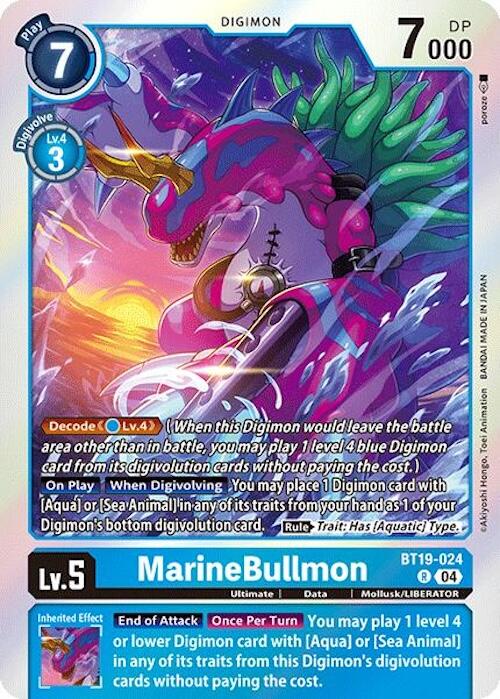 MarineBullmon (BT19-024 R) [Release Special Booster 2.0]