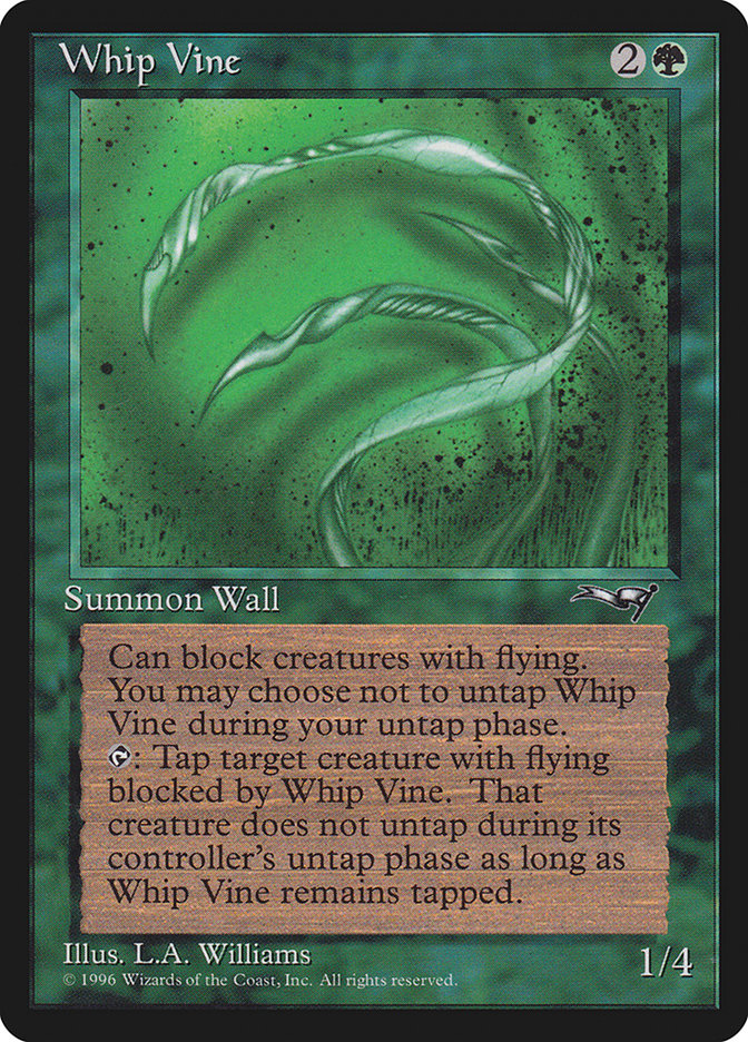 Whip Vine (Ensnared Bird) (90) [Alliances]