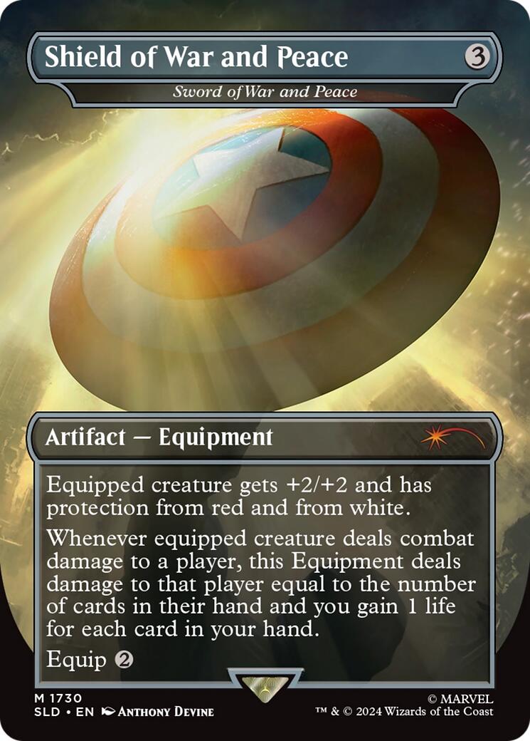 Shield of War and Peace - Sword of War and Peace (1730) [Secret Lair Drop Series]