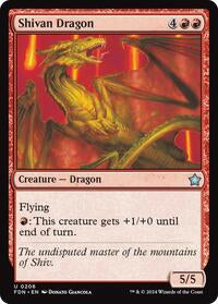 Shivan Dragon [Foundations]