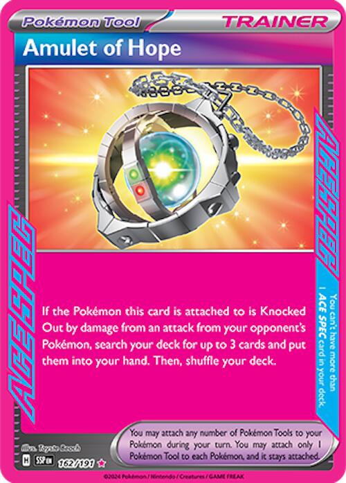 Amulet of Hope (162/191) [SV08: Surging Sparks]