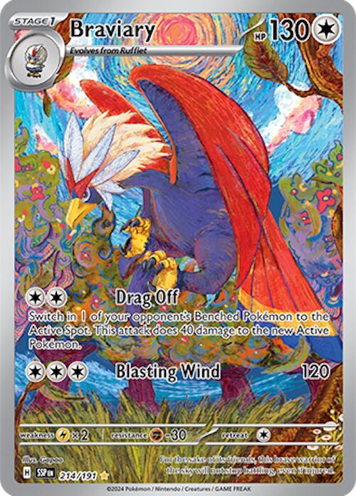 Braviary (214/191) [SV08: Surging Sparks]