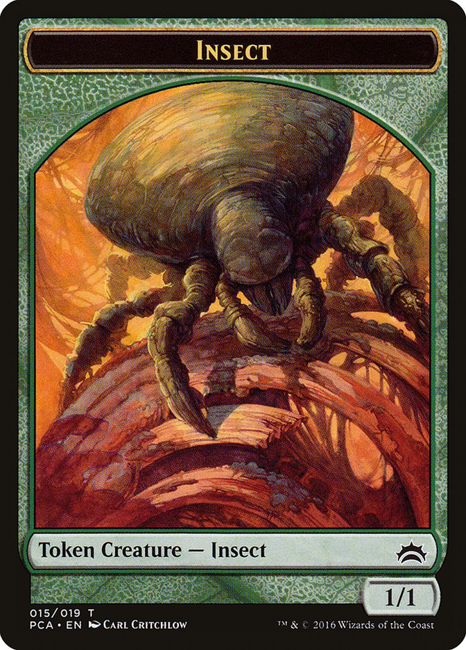 Goat // Insect Double-Sided Token (6 // 15) [Planechase Anthology]