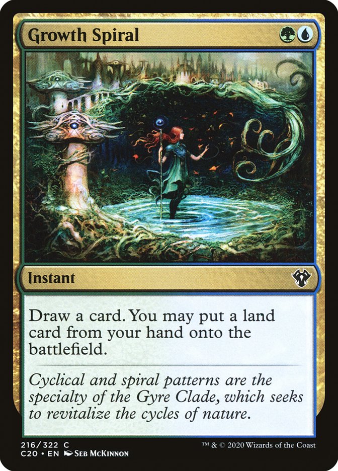 Growth Spiral (216) [Commander 2020]