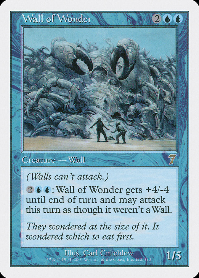 Wall of Wonder (112) [7th Edition]