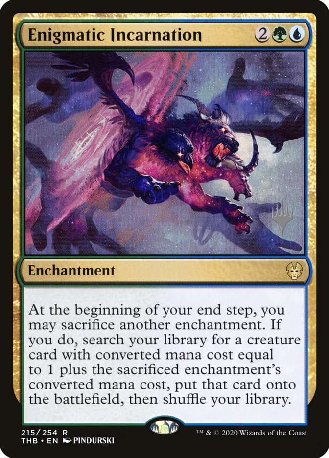 Enigmatic Incarnation (215) [Promo Pack: Theros Beyond Death]