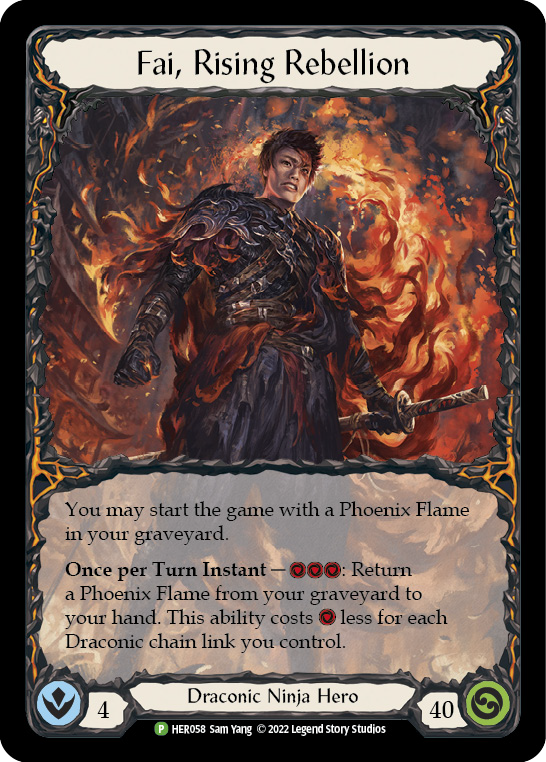Fai, Rising Rebellion - HER058 (HER058) [Flesh and Blood: Promo Cards]