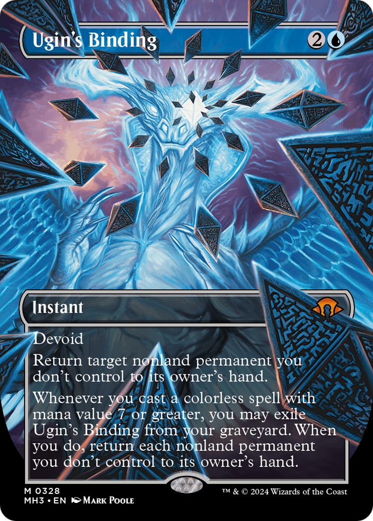Ugin's Binding (Borderless) (328) [Modern Horizons 3]