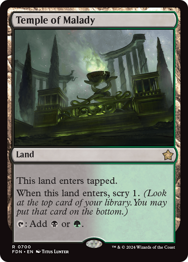 Temple of Malady (700) [Foundations]