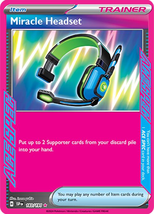 Miracle Headset (183/191) [SV08: Surging Sparks]