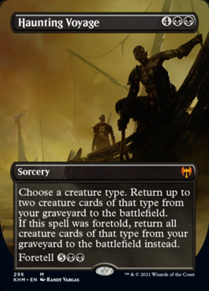 Haunting Voyage (Borderless) (296) [Kaldheim]