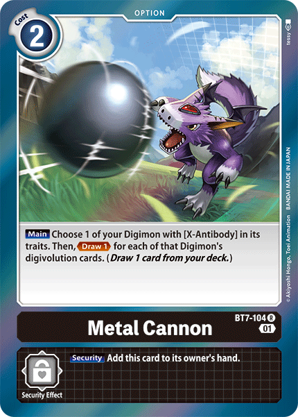 Metal Cannon (BT7-104 R) [Next Adventure]