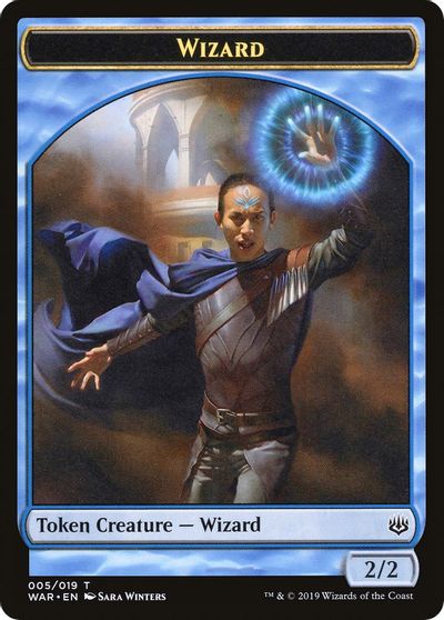 Servo // Wizard Double-Sided Token (Challenger 2020) (18 // 5) [Unique and Miscellaneous Promos]