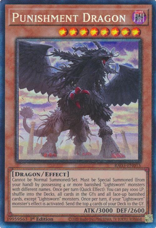 Punishment Dragon (PCR) (RA03-EN015) [Quarter Century Bonanza]
