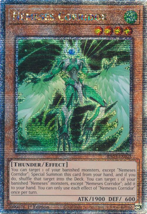 Nemeses Corridor (Quarter Century Secret Rare) (RA03-EN025) [Quarter Century Bonanza]